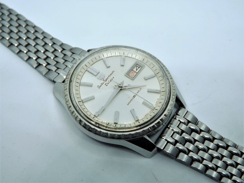 Belle montre Seiko 5 Sportsmatic Deluxe 7619-7050 1966 Bijoux et montres