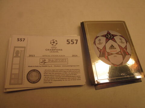lot vieilles vignettes panini CHAMPIONS  LEAGUE  2013-14    Villepinte (93)