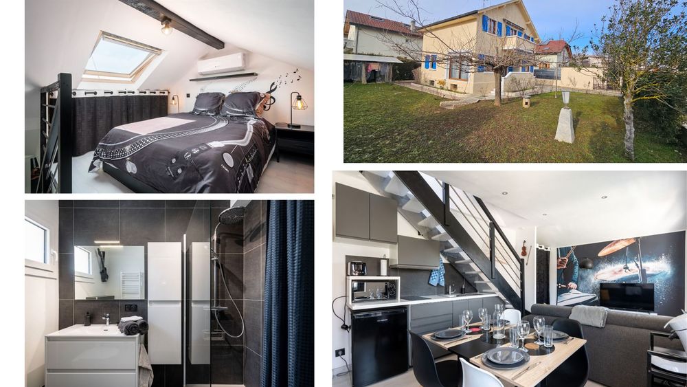 Vente Immeuble Investissement locatif rentabilité 7 à 8 % - Maison avec 3 a Gaillard
