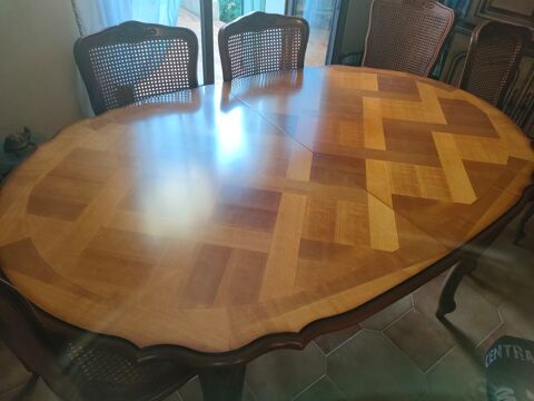 Table merisier et 6 chaises Agde (34)