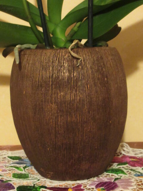 Vase marron - forme noix de coco - NEUF 18 Livry-Gargan (93)