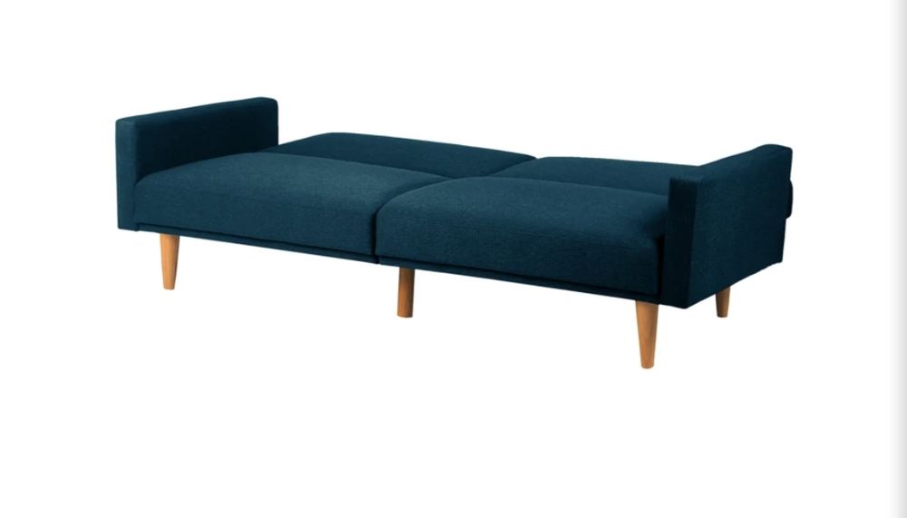  Canap&eacute; bleu convertible Meubles