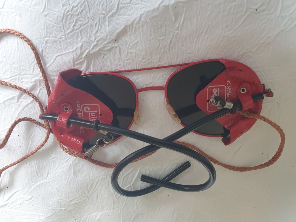 Lunettes Julbo rouge vintage Sports