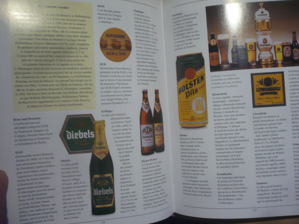 LE GRAND LIVRE DE LA BI&Egrave;RE par Brian GLOVER Livres et BD