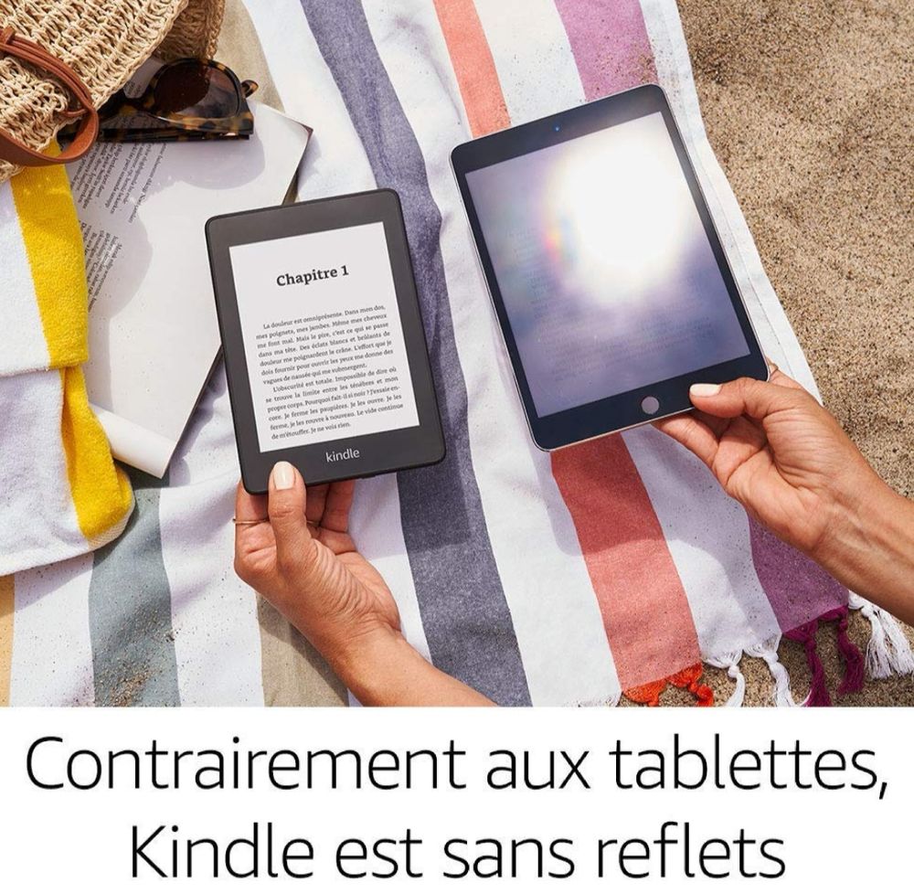 Kindle Paperwhite, &Eacute;cran 6&quot;, &Eacute;clairage int&eacute;gr&eacute;-3G+Wi-Fi Tlphones et tablettes