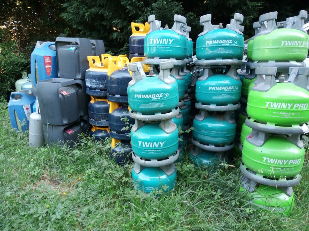 Bouteilles de gaz Electroménager