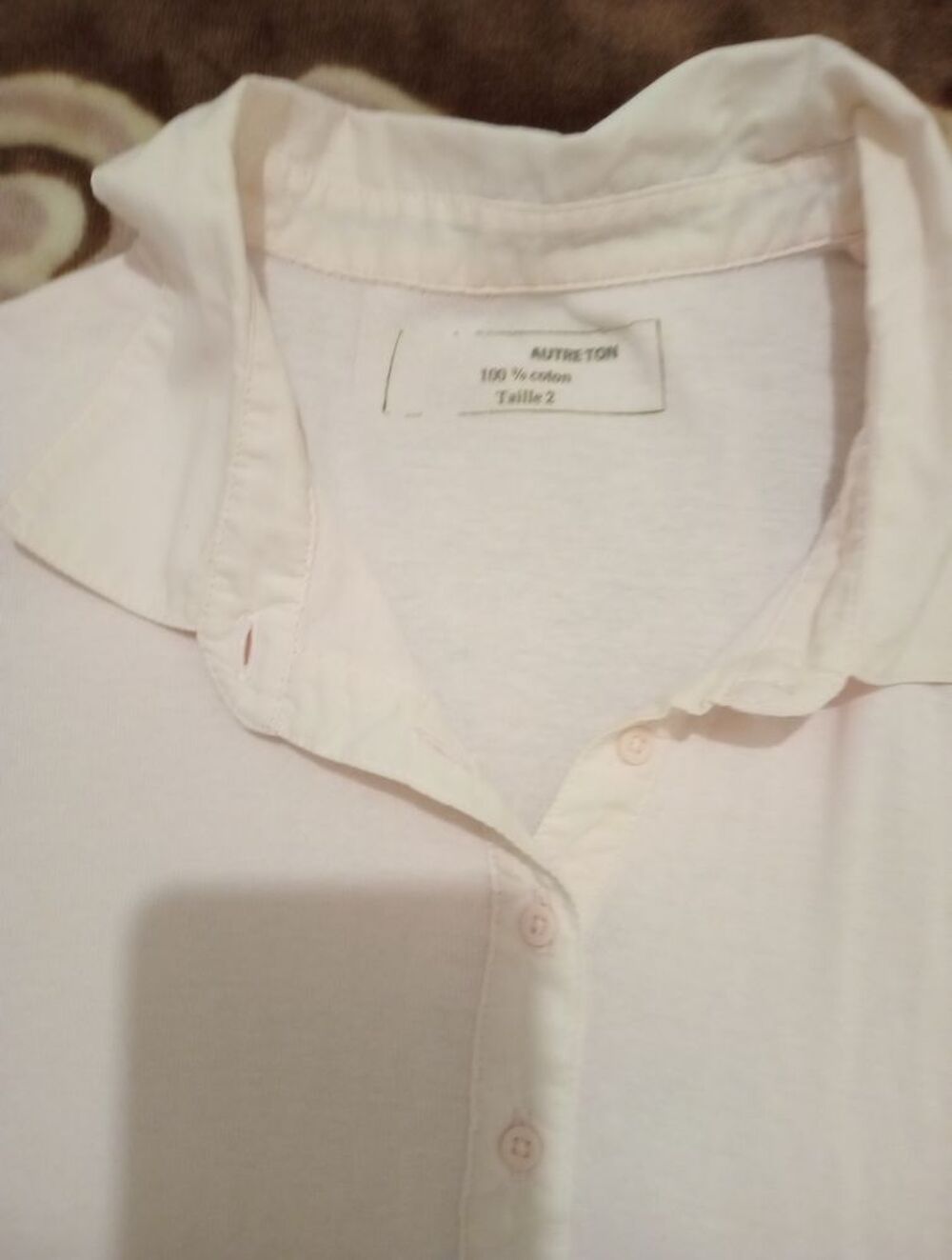 Polo Vintage Autre Ton 100% Coton T2 Vêtements