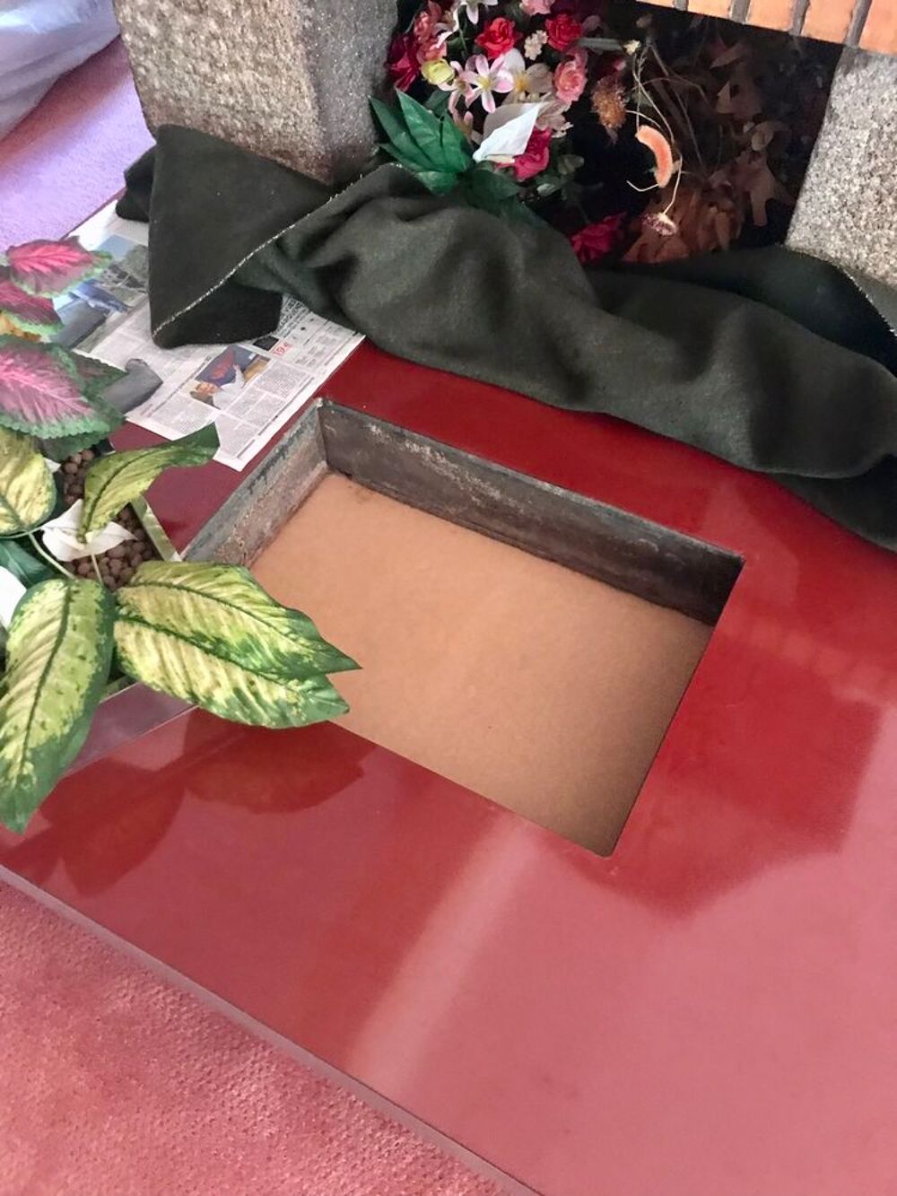 superbe et unique table de salon. Décoration