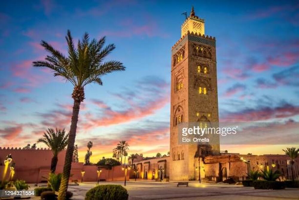 2 billets adultes vol Lyon-Marrakech Billetterie