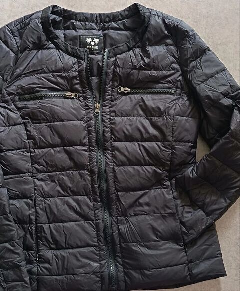 Doudoune  noire en duvet  Taille M 10 Thonon-les-Bains (74)
