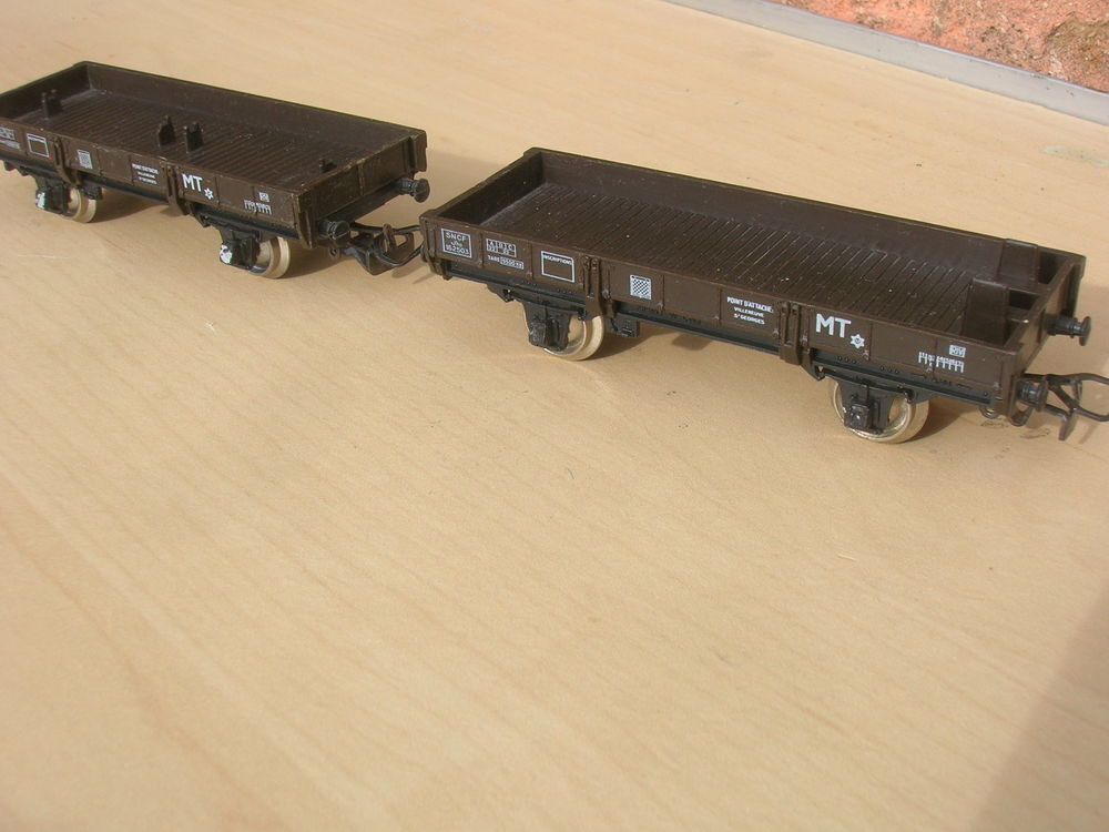 Train HO Jouef lot Wagons pour GRUE Jho162503 MT > Jeux / jouets