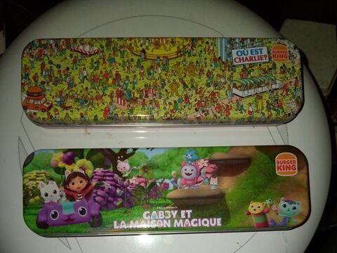 lot boites crayon trousse burger king 3 Beauchamp (95)