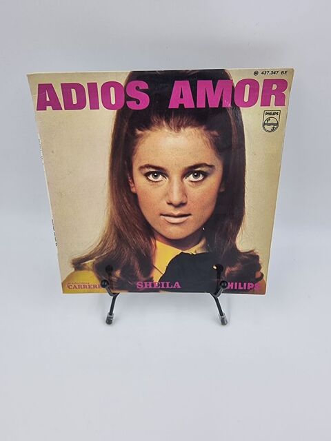 Vinyle 45 tours Sheila : Adios Amor avec fourreau 2 Vulbens (74)