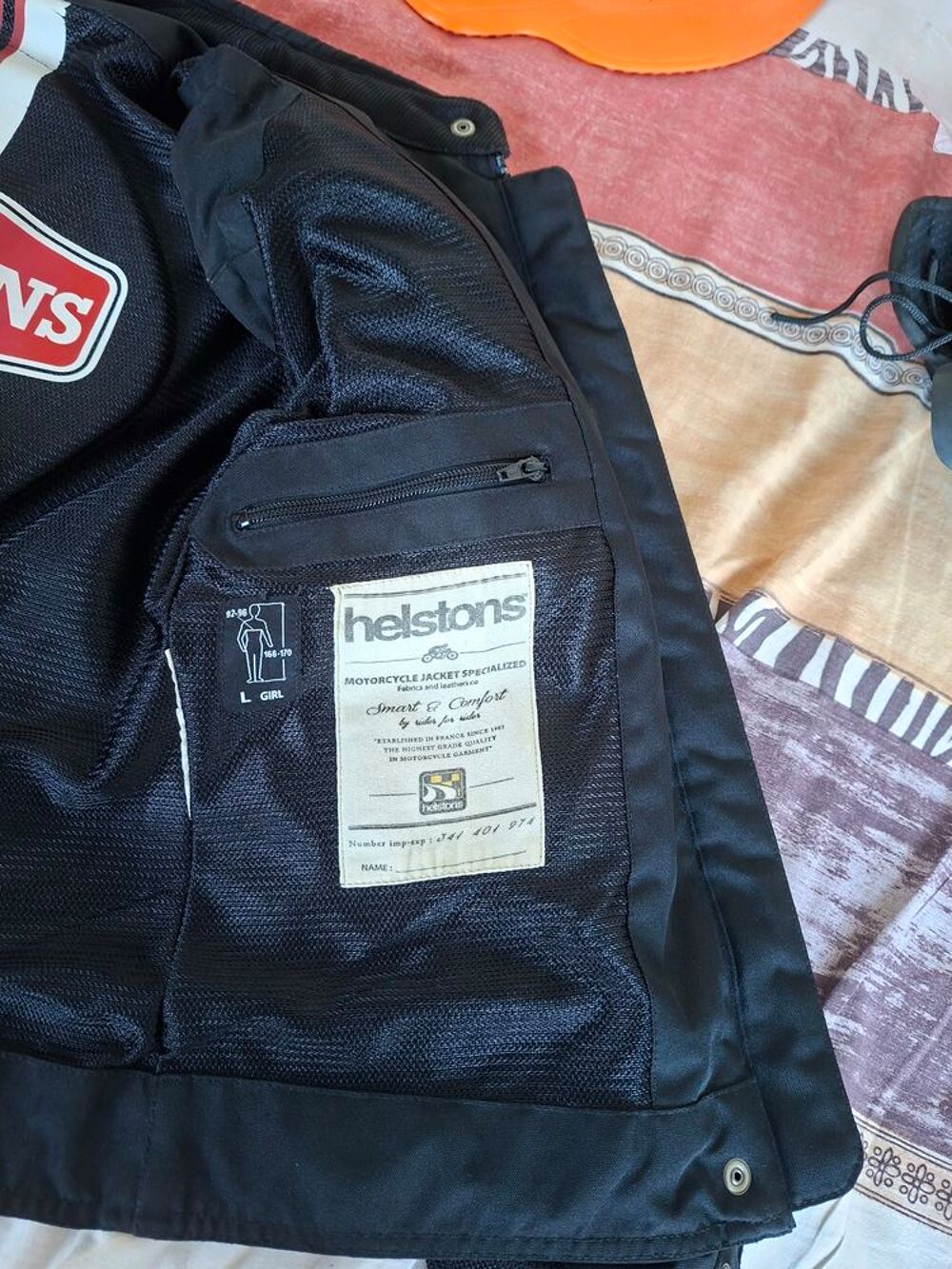 Blouson moto femme HELSTON Vêtements