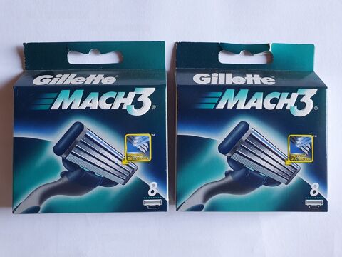 2 paquets de 8 lames GILLETTE Mach 3 20 Caillac (46)