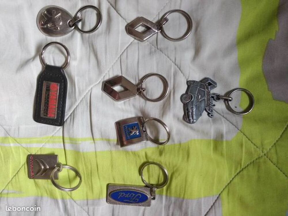 Porte Cl&eacute;s AUTO Peugeot Renault Citro&euml;n Yamaha 