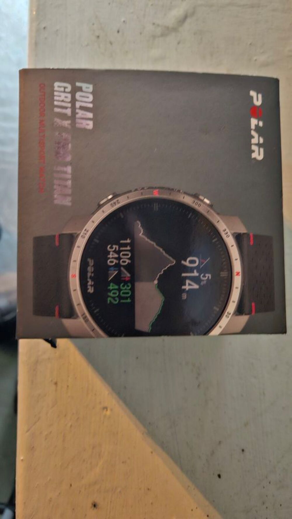 Montre Polar Grit X Pro Titan Multisport Bijoux et montres