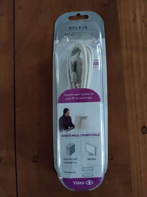 C�ble pour moniteur PC 5 Blandy (77)