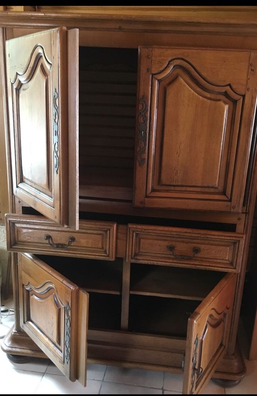 Meuble t&eacute;l&eacute;vision en ch&ecirc;ne Meubles