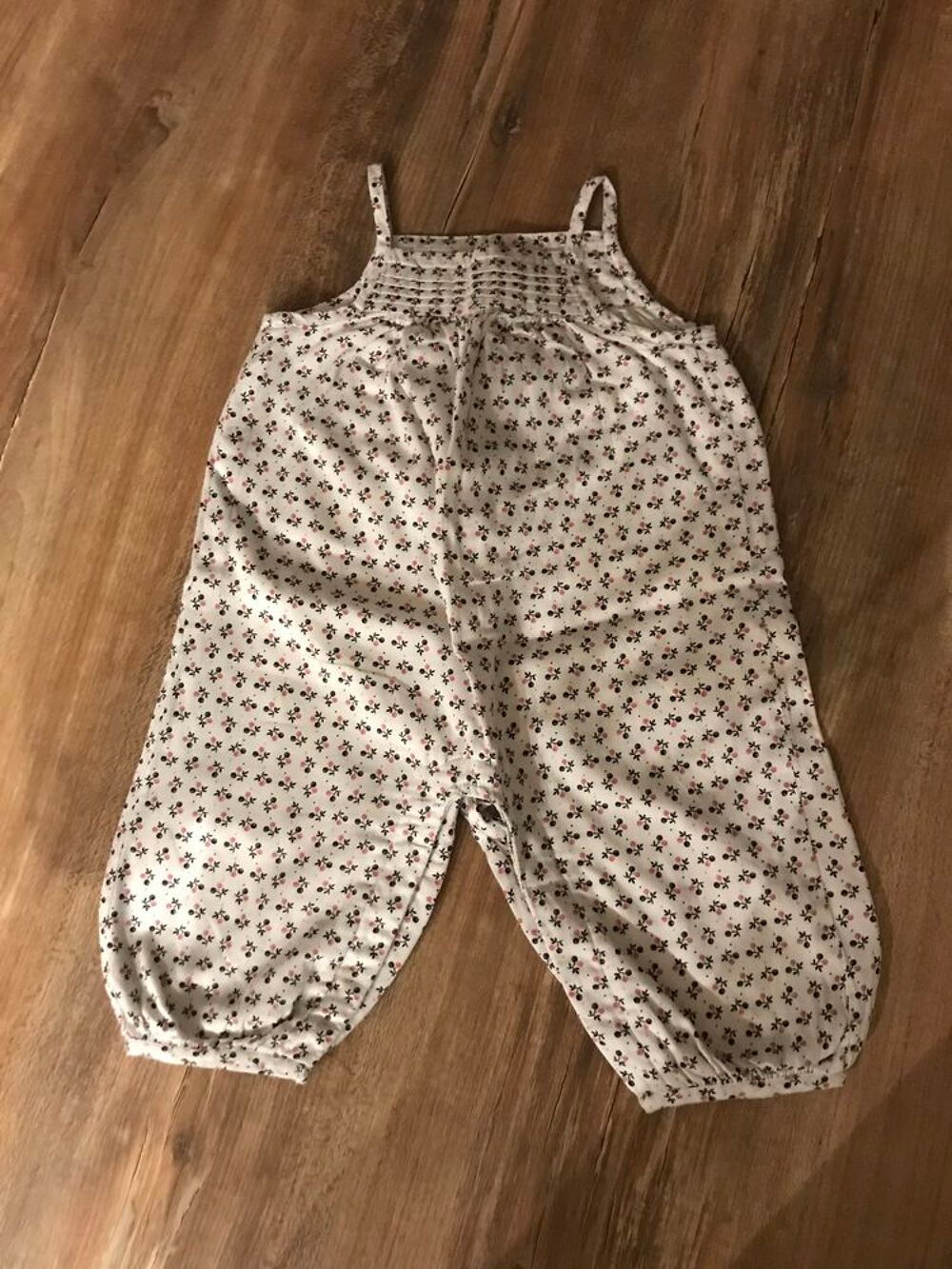 Salopette d' &eacute;t&eacute; enfant fille " Bout' chou " Vêtements enfants
