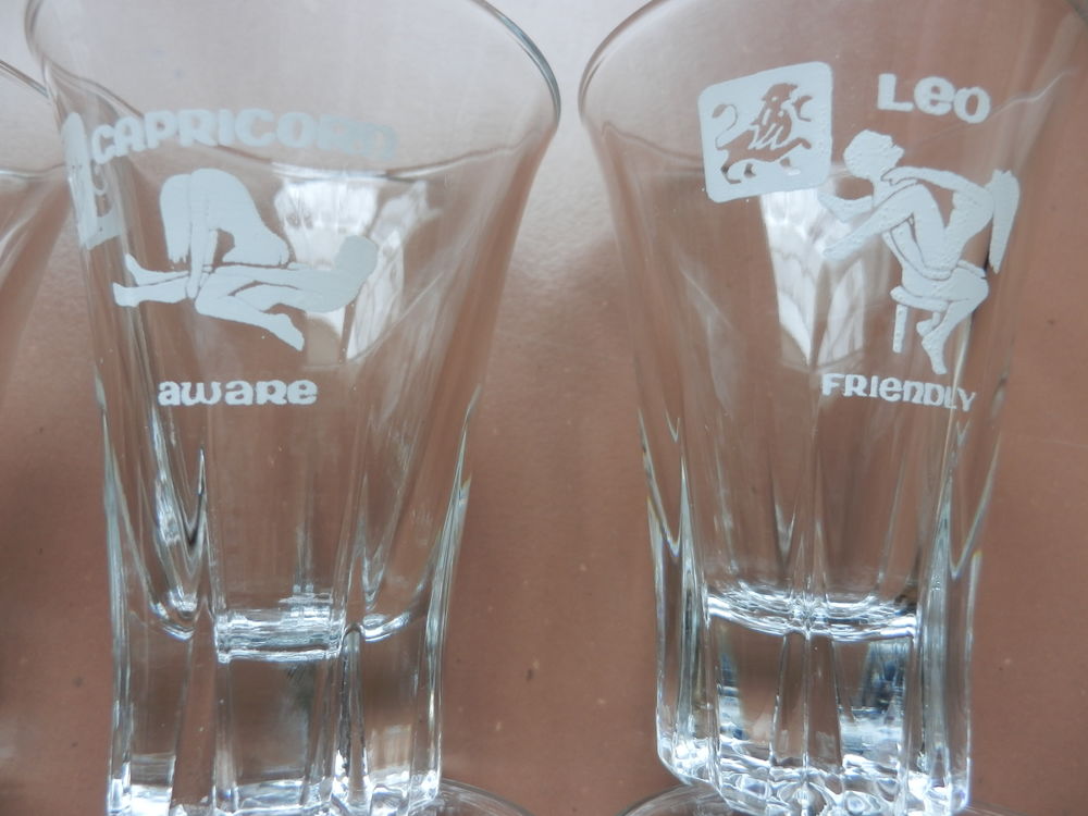 VERRES ORIGINAUX Décoration