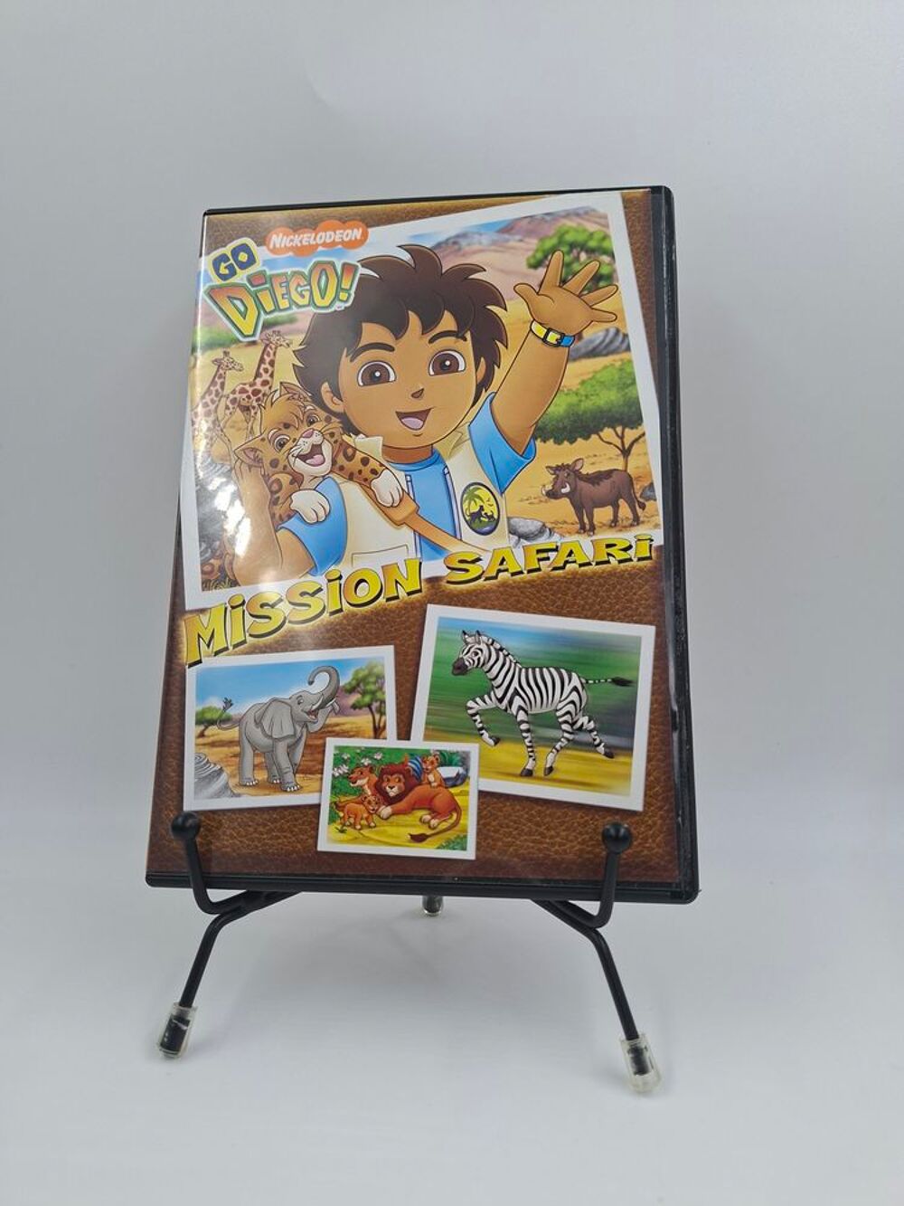 DVD Go Diego ! Mission Safari avec boite DVD et blu-ray
