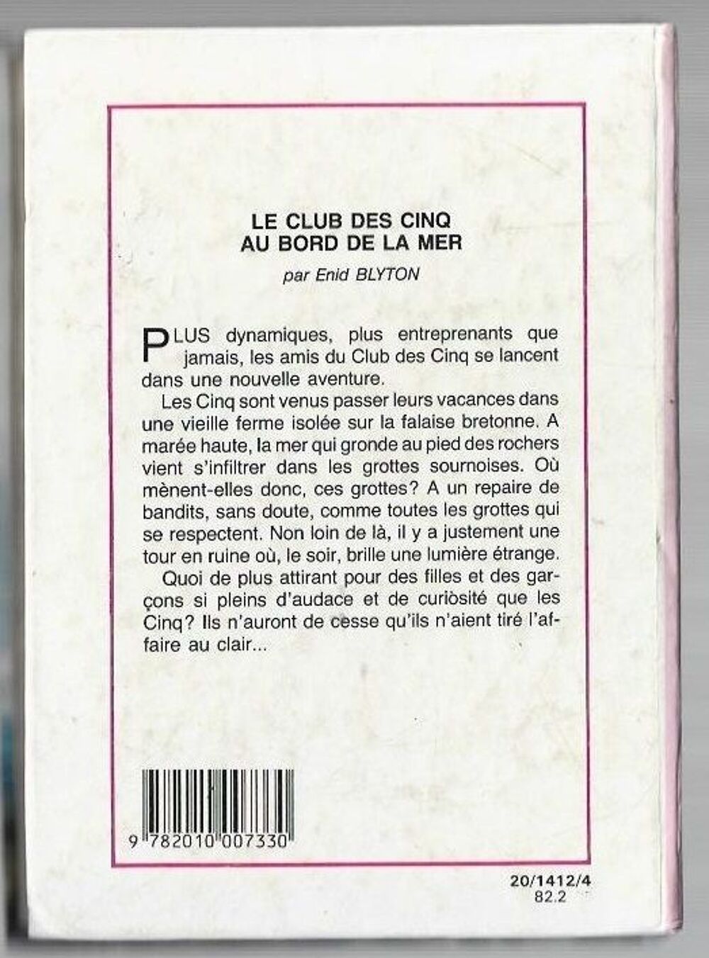 bibliotheque rose - le club des 5 au bord de la mer - 1982 Livres et BD