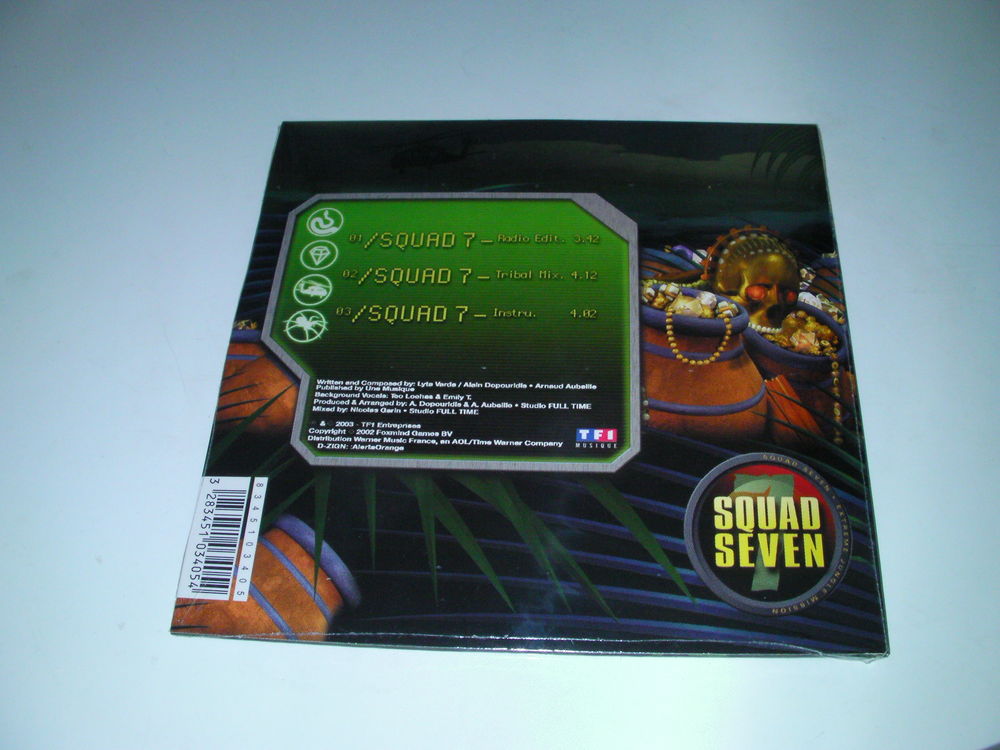 CD SQUAD SEVEN extr&ecirc;me jungle mission
Consoles et jeux vidéos