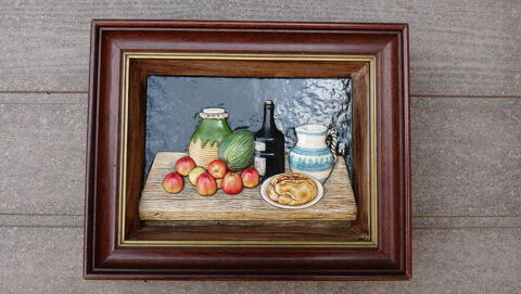 Tableau en relief artisanal 15 Saint-Nazaire (44)