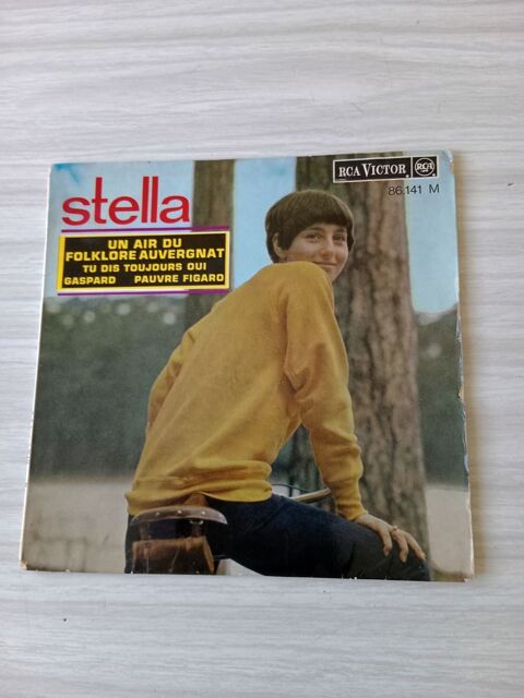 45 Tours STELLA Un air du folklore Auvergnat  14 Sautron (44)