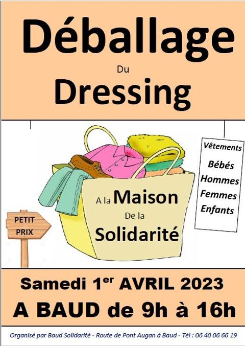 Baud Solidarit : de vtements 5 Baud (56)