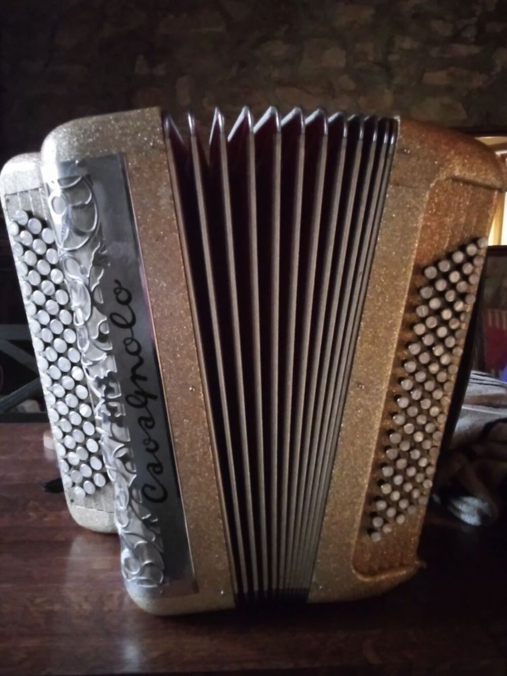 Accord&eacute;on Cavagnolo 80 basses Instruments de musique
