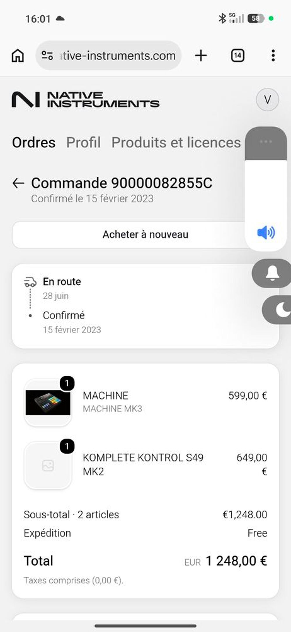 Komplete kontrol s49 mk2 native instruments Instruments de musique