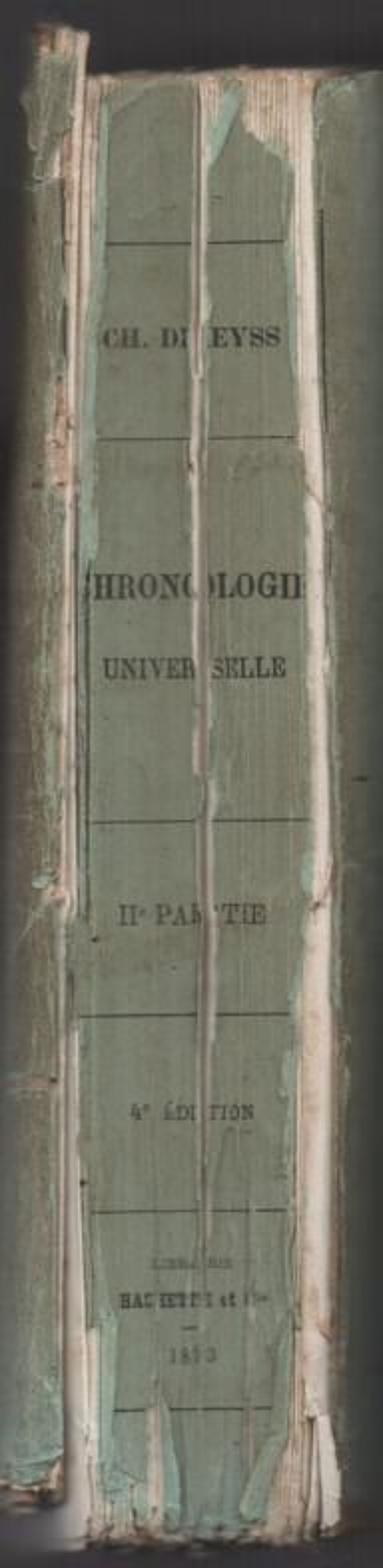 Chronologie Universelle et Listes de Tableaux G&eacute;n&eacute;alogiques Livres et BD
