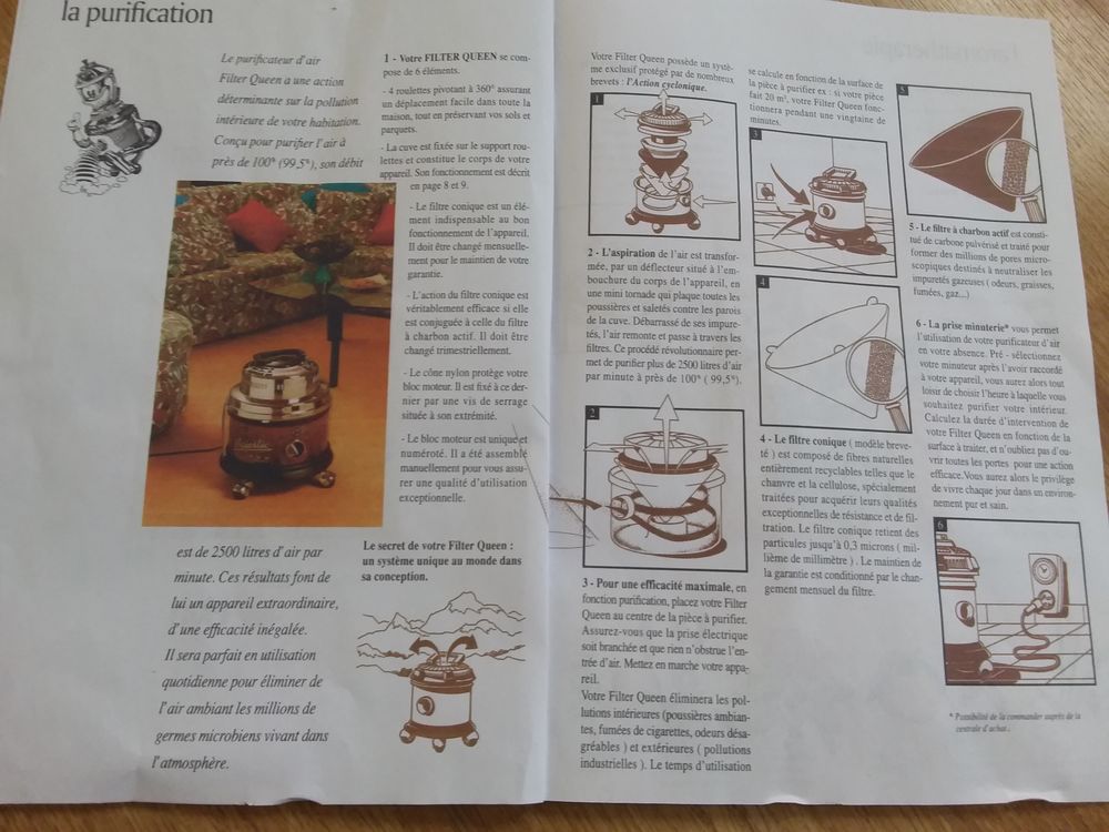 Aspirateur FILTER QUENN Electroménager