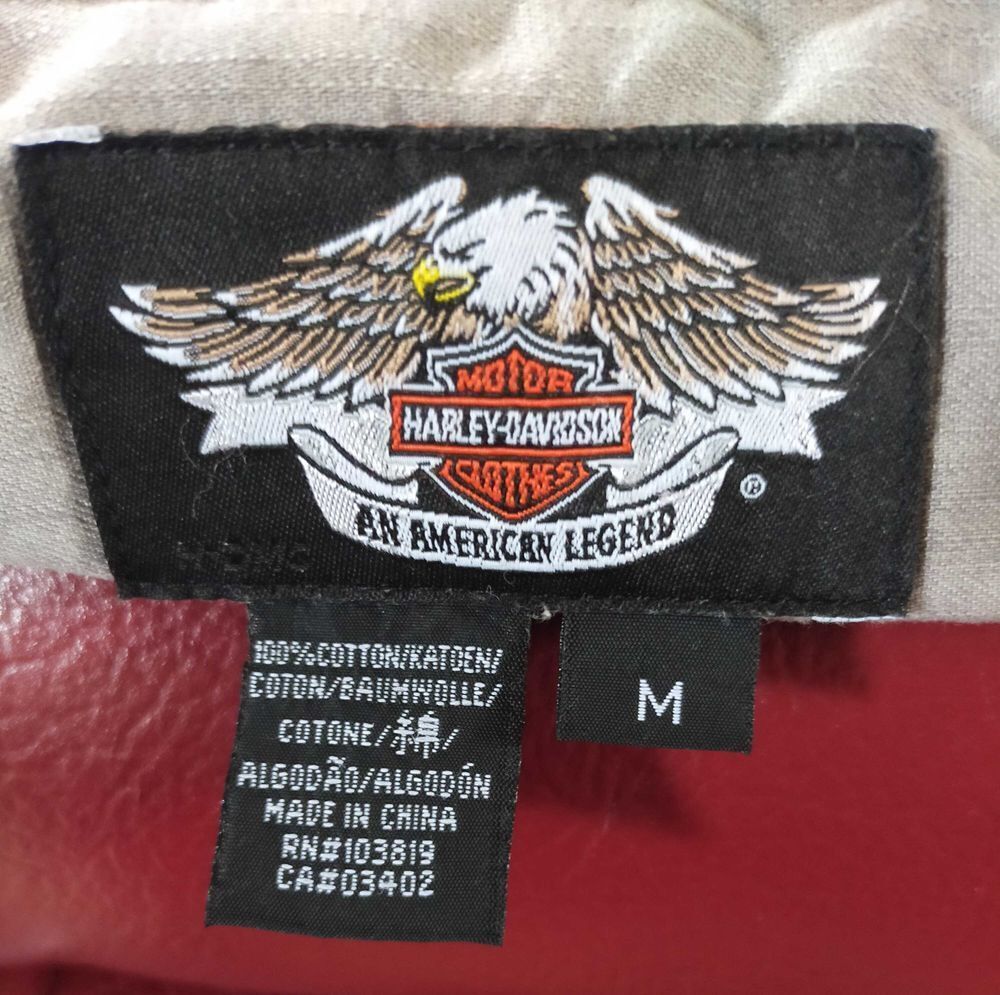 Chemise Harley Davidson manches longues Vêtements