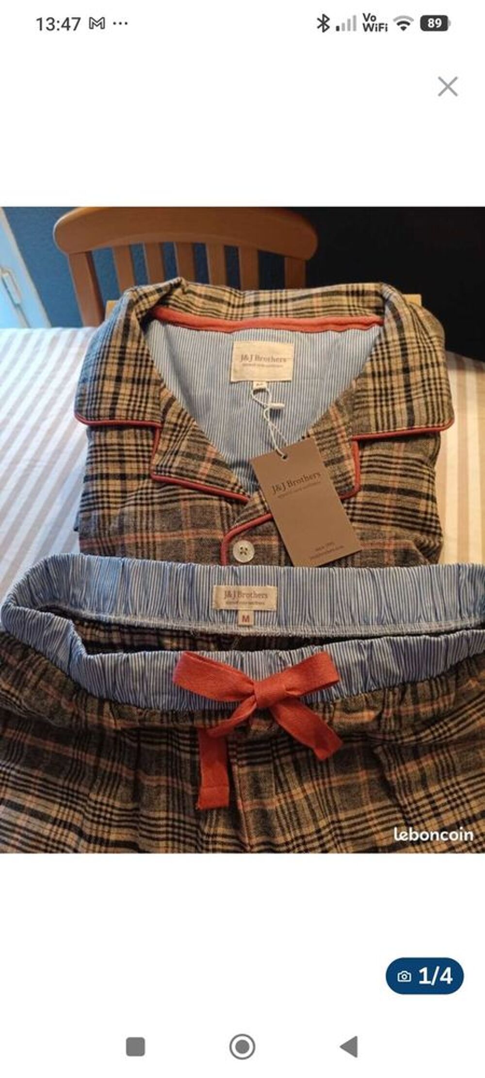 Pyjama Homme J&amp;J Brothers neuf Vêtements