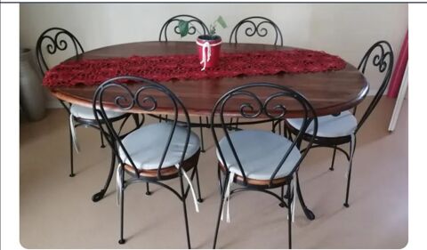 S � M palissandre et fer forg�
720 Nangis (77)