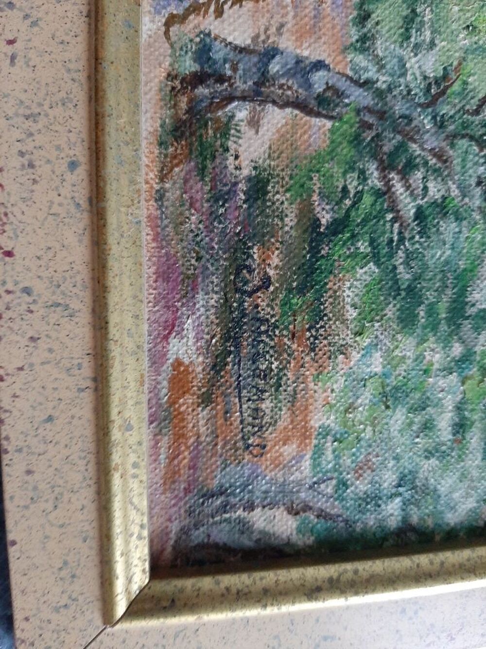 Tableau de peinture &agrave; l'huile Décoration