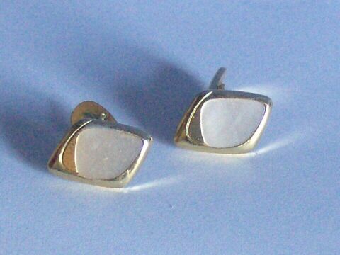 VINTAGE Anciens boutons de manchette -- 5 Sauchy-Cauchy (62)