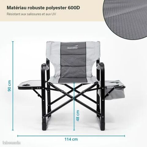 Chaises pliantes camping ou p�che 55 Auch (32)