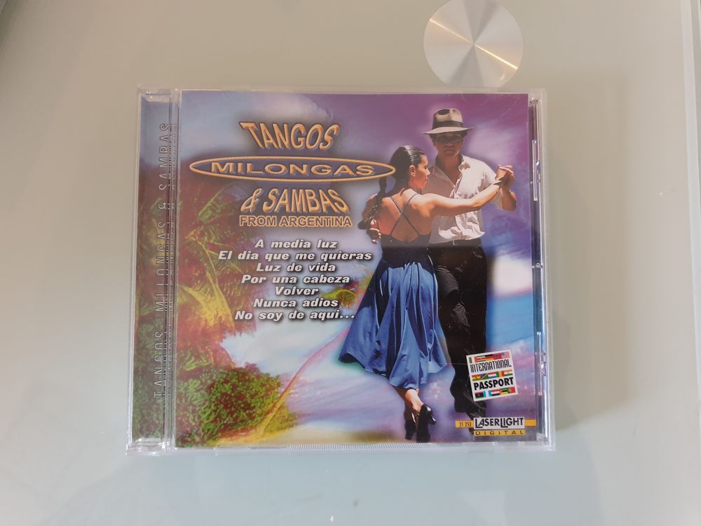Tangos Milongas &amp; Sambas From Argentina - Tangos Milongas &amp; CD et vinyles