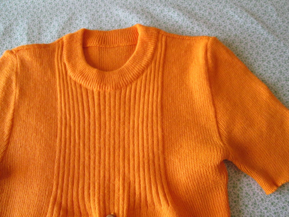 Polo orange fille tr&egrave;s bon &eacute;tat Vêtements enfants