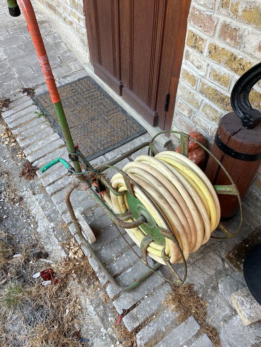 Chariot enrouleur de tuyaux d'arrosage Jardin