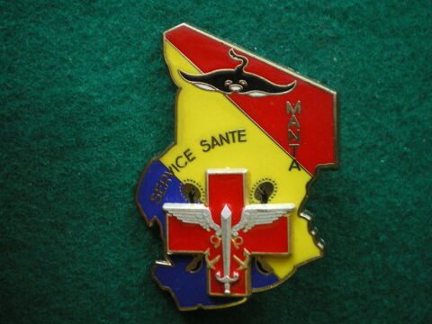 Insigne de Sant� - Service de Sant� Op�ration Manta. 22 Caen (14)