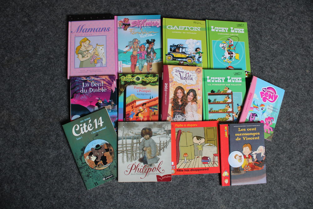 Livre pour enfant et adolescent 
Livres et BD