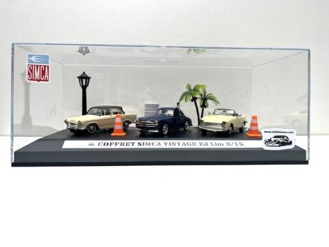 Coffret avec trois Simca Vintage en �dition limit�e. 75 Meyrannes (30)