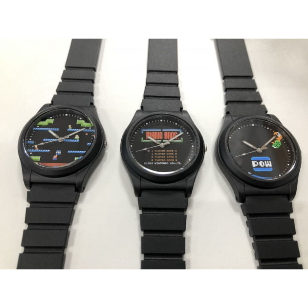 Edition limit&eacute;e de 3 montres &agrave; quartz Alba Beams Super Mario Bijoux et montres
