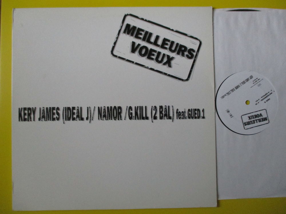 Kery James Namor G. Kill Feat. Gued-1 Meilleurs Voeux MAXI CD et vinyles