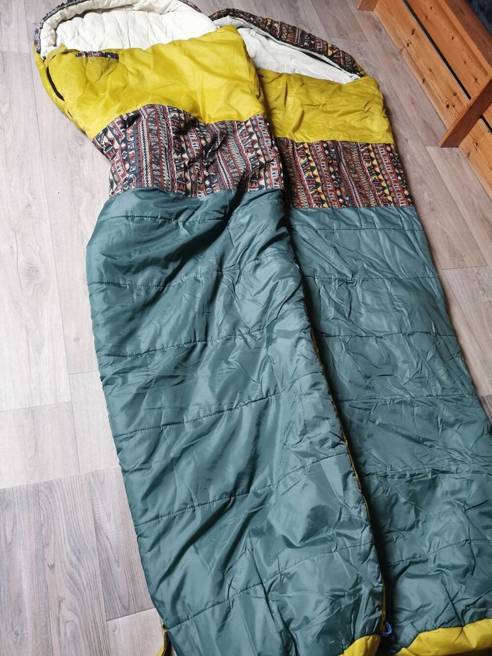 2 sacs de couchage D&eacute;cathlon Sports